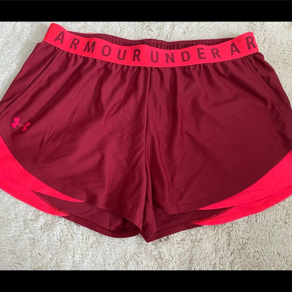Under armour athletic shorts Large